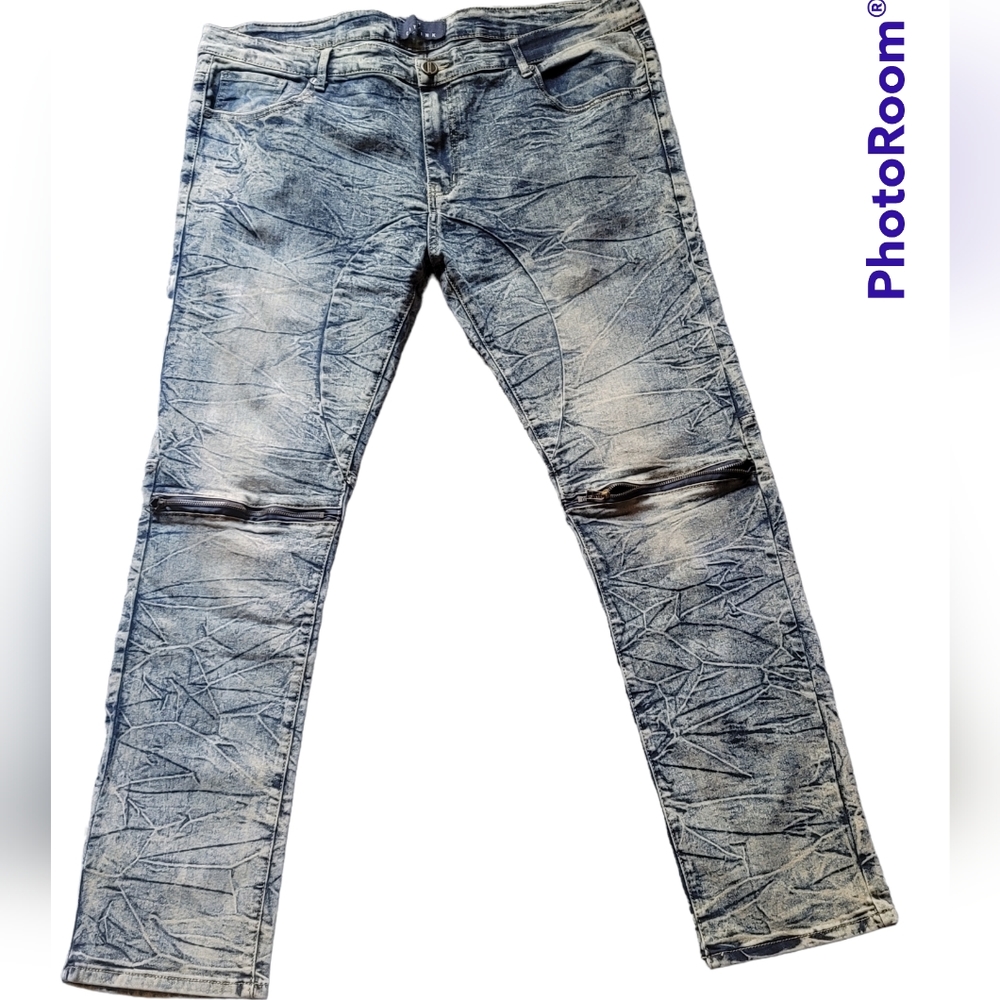 City Ink | 40x30 | Distressed | Skinny / Slim Fit Jeans